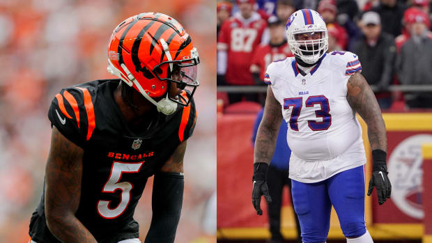 tee higgins dion dawkins bengals